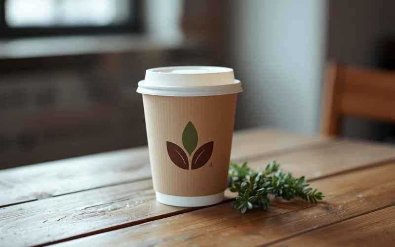 BrewLeaf - Organic Coffee Shop Branding